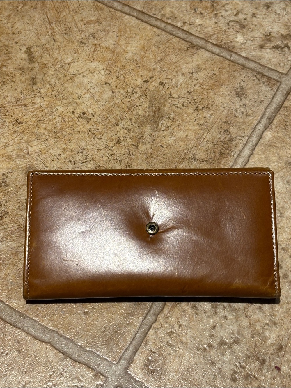 #Vintage  #Timberland Caramel Canvas Card Wallet#genuineleather